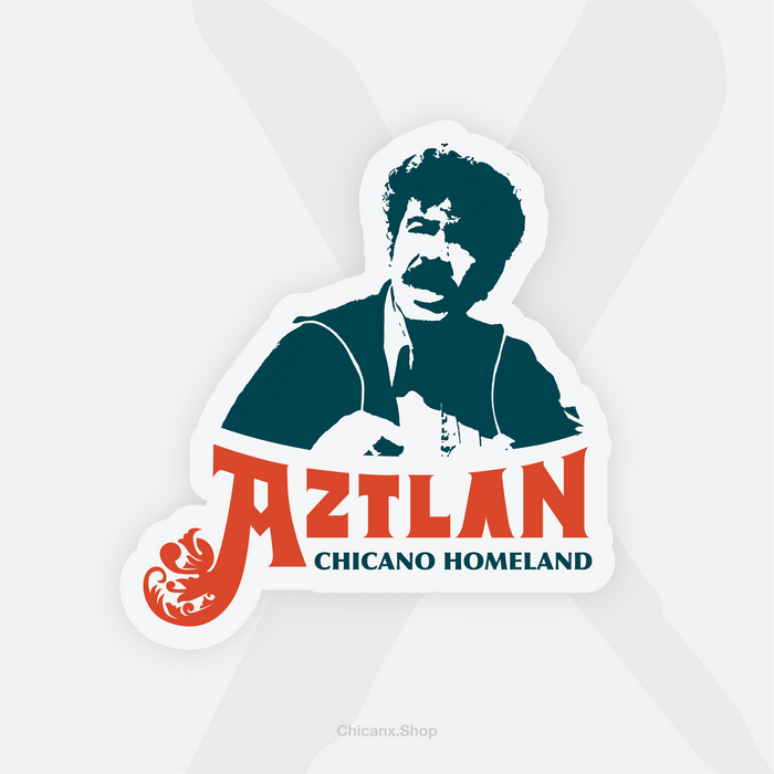 Corky Gonzales Chicano Homeland Stickers