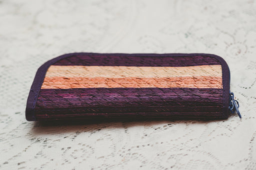 Purple Palm Wallet